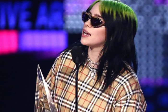 Billie Eilish Held A Lollipop And Wore Burberry As She Recieved One Of Her American Music Awards