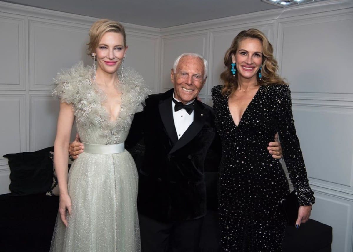 Julia Roberts, Cate Blanchett And More Honor Giorgio Armani Recipient ...
