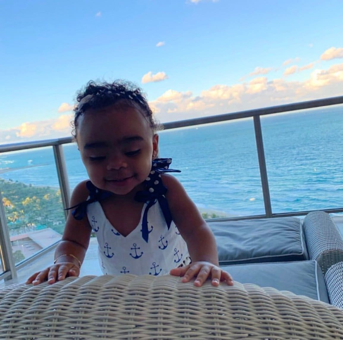 Toya Johnson Shares One Of Her Favourite Photos With Baby Reign Rushing And Fans Praise The Girl's Intelligence