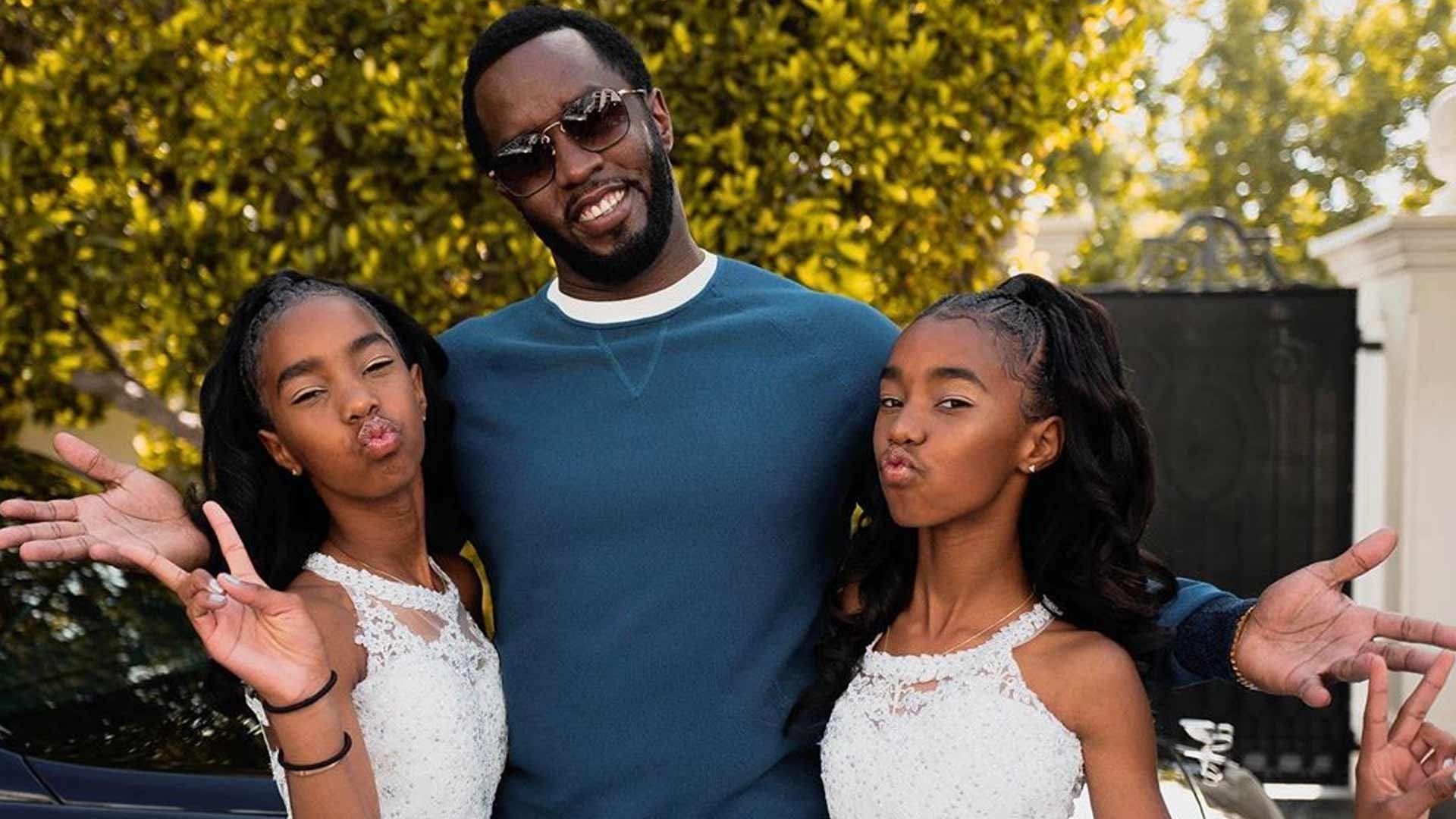 Diddy Celebrates The 13th Anniversary Of His Twin Daughters, Jessie And D’Lila - See The Video Read His Emotional Message