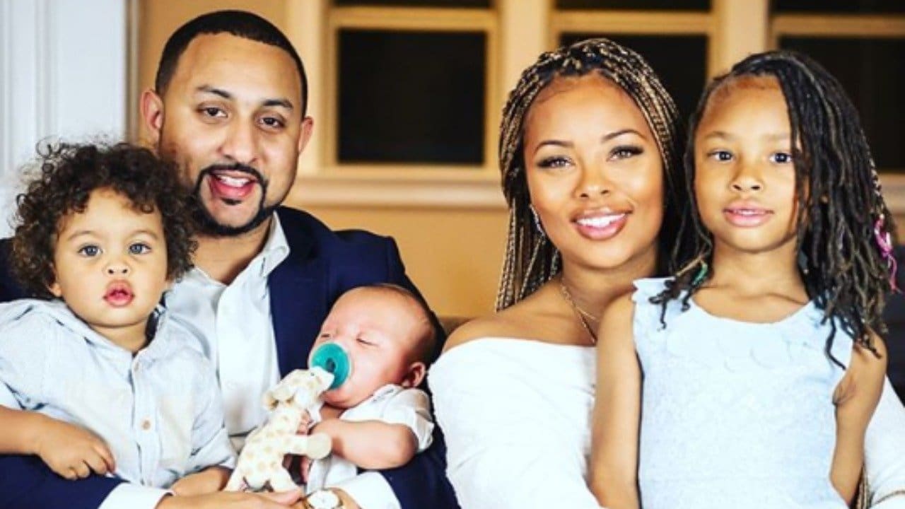 Eva Marcille's family Wishes Everyone A Merry Christmas - Here's The Gorgeous Family Pic Featuring The Kids And Michael Sterling