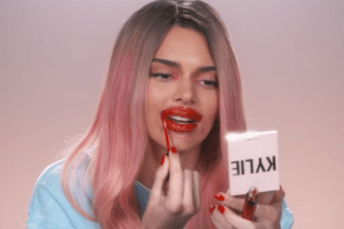 Kendall Jenner Hilariously Recreates Kylie's Lip Tricks And Smears Lipstick All Over Her Teeth