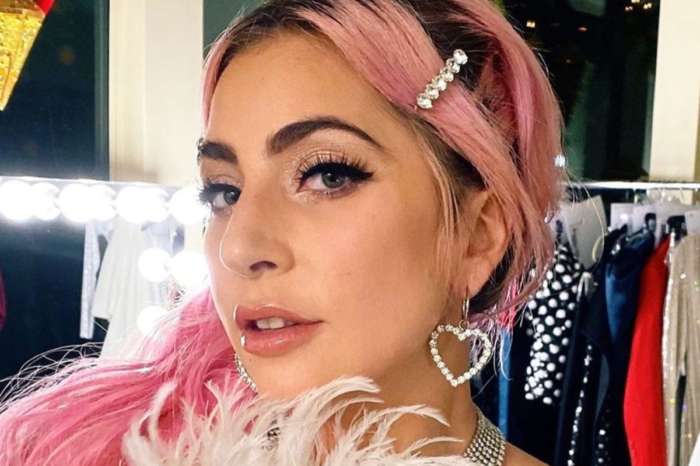Lady Gaga Wears Gabi Crystal Bobby Pins In Her Hair At Haus Labs Holiday Party