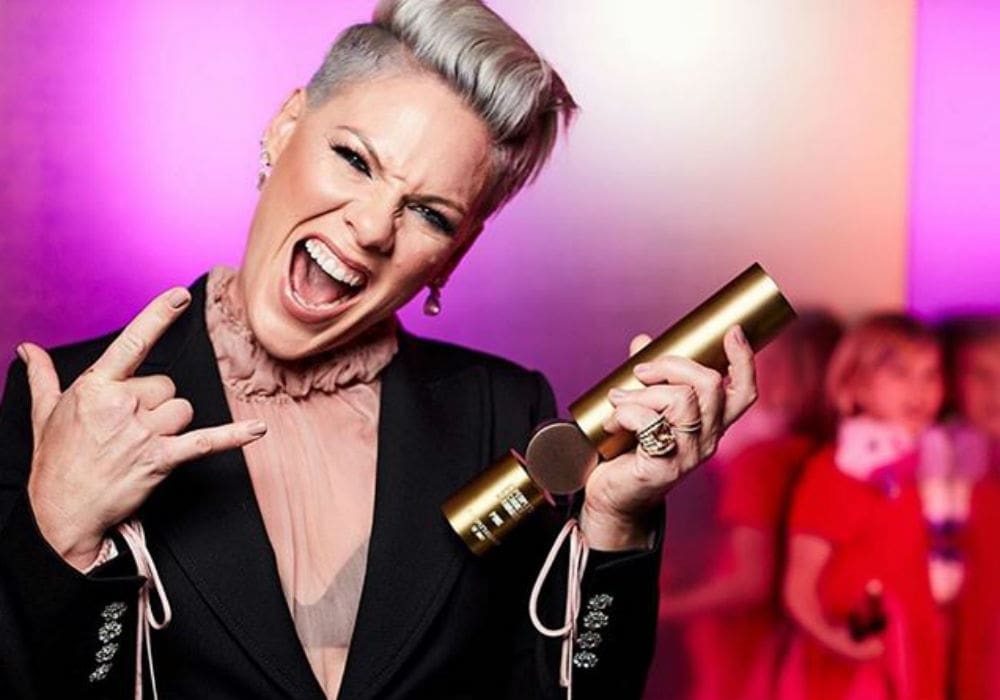 Pink Shaves Her Head To Show Her Fans That She's 'Letting Go'