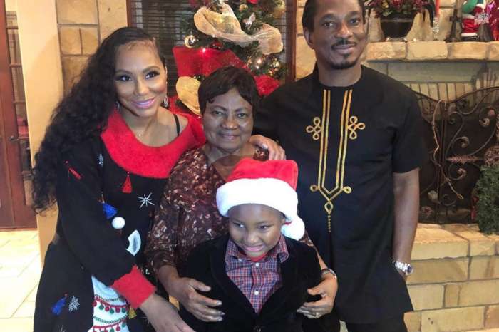 Tamar Braxton Melts Hearts With Video Of Her Son, Logan Herbert, Bonding With BF David Adefeso While Celebrating Christmas With His 80-Year-Old Mother
