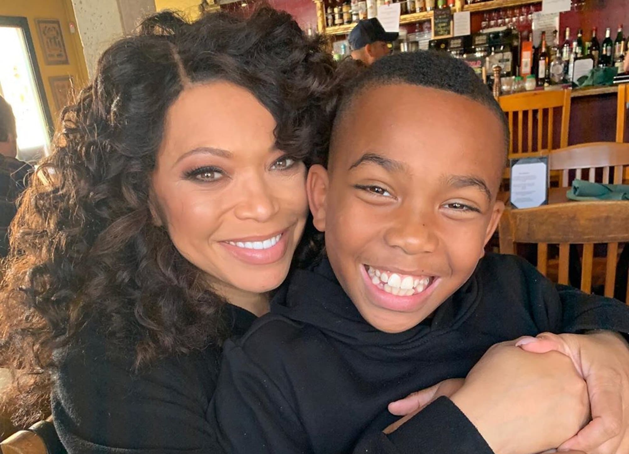 Tisha Campbell African-American Son Conversation