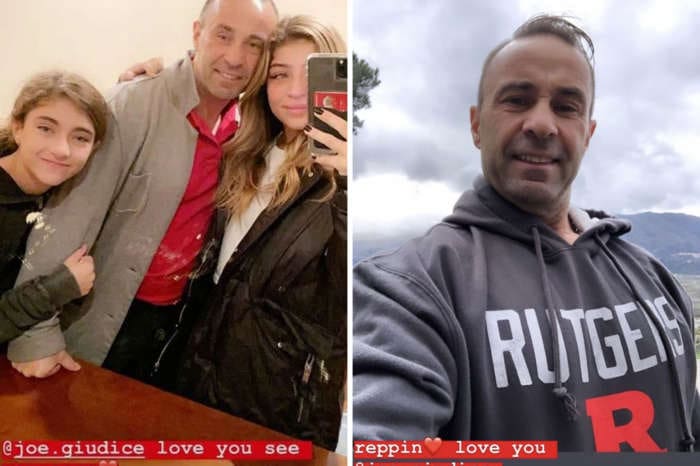 Joe Giudice And His Daughters Reunite In Italy To Spend Christmas Together - See The Sweet Clip!
