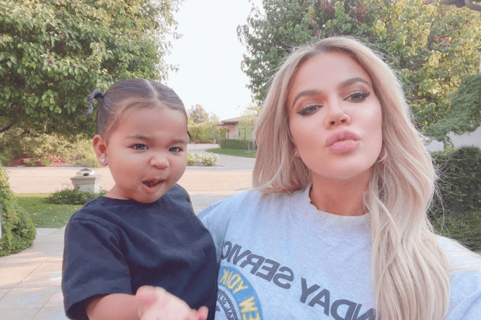 KUWK: Tristan Thompson Gushes Over ‘Amazing’ Looking Khloe Kardashian And Daughter True After Sharing Matching Gold Dresses Look