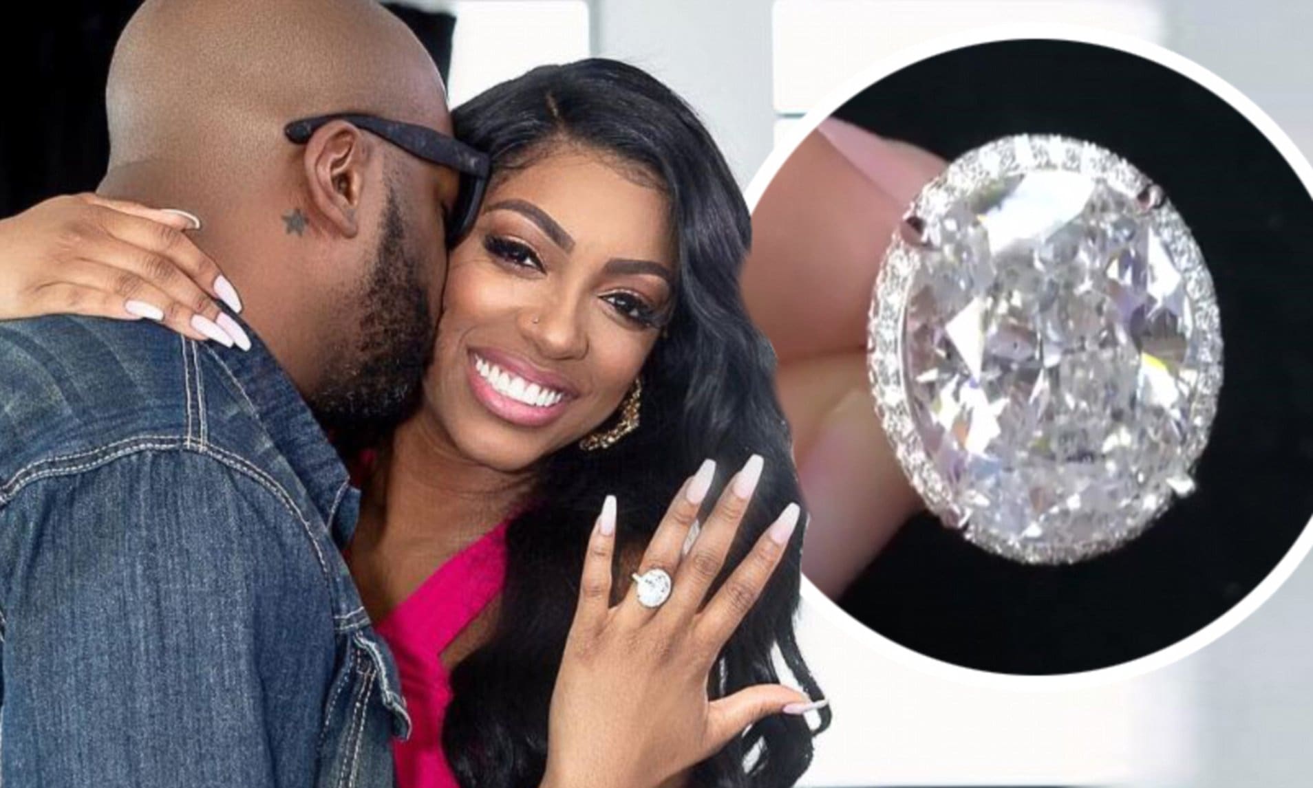 Porsha Williams Looks Amazing In A Royal Blue Sequin Mini Dress While On WWHL And Fans Notice She's Not Wearing Her Ring