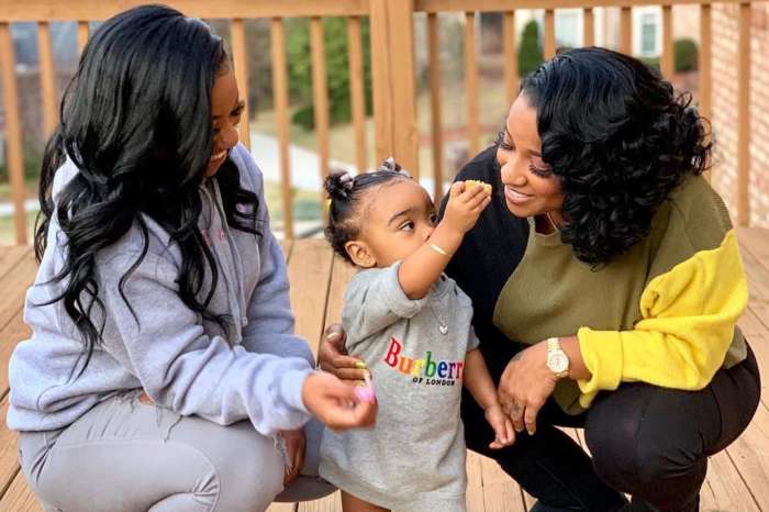 Toya Johnson Is Twinning With Her Baby Girl Reign Rushing In These New Pics
