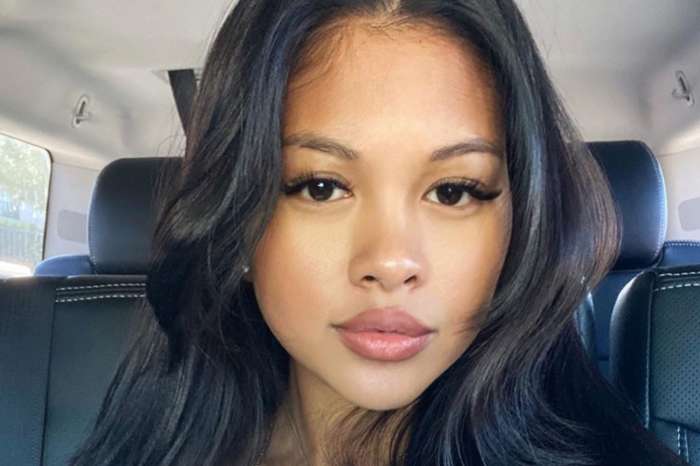 Chris Brown's Baby Mama, Ammika Harris, Flaunts Angel Wings Tattoos In Bathing Suit Photos And Causes Drama Because She Is Giving Aaliyah Vibes
