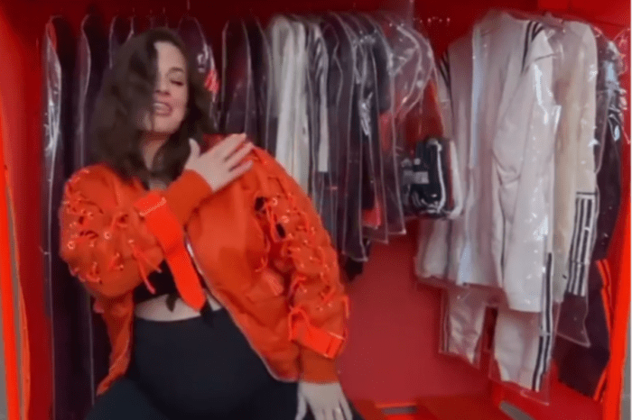 Ashley Graham Gets Her Ivy Park X Adidas Collection From Beyonce And Tries Them All On