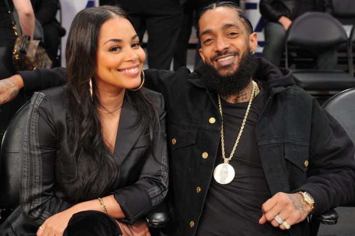 Lauren London Has A Heavy Heart Today After She Accepts Nipsey Hussle's Posthumous First Grammy For Best Rap Performance