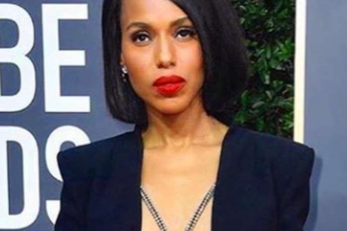 Kerry Washington Sparks Controversy With Revealing Altuzarra Golden Globes Dress
