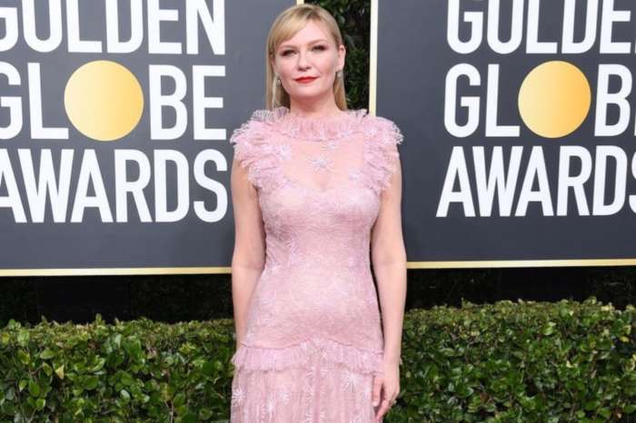 Kirsten Dunst Stuns In Rodarte On Golden Globes Red Carpet — Poses With Husband Jesse Plemons