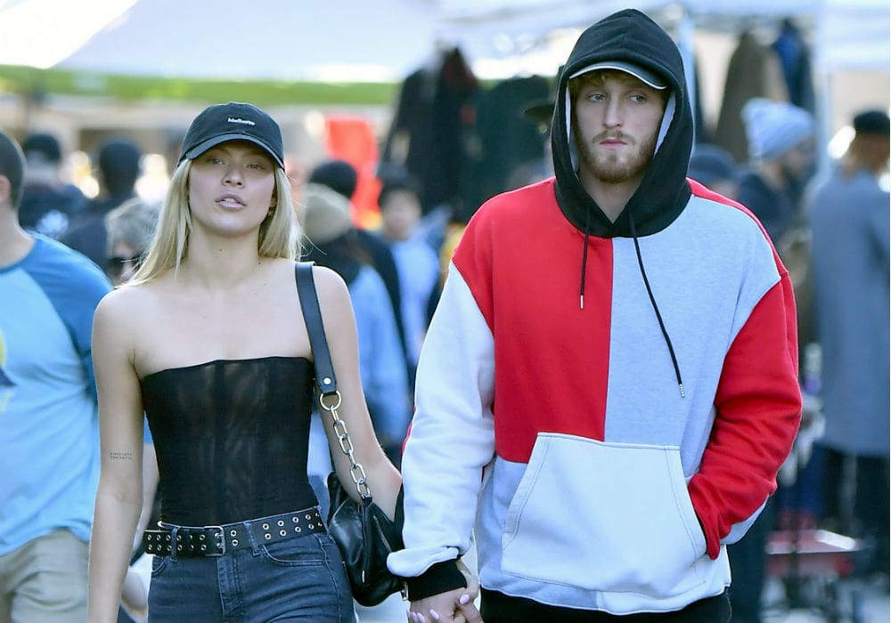 Logan Paul & Josie Canseco Spotted Holding Hands At Rose Bowl Flea Market