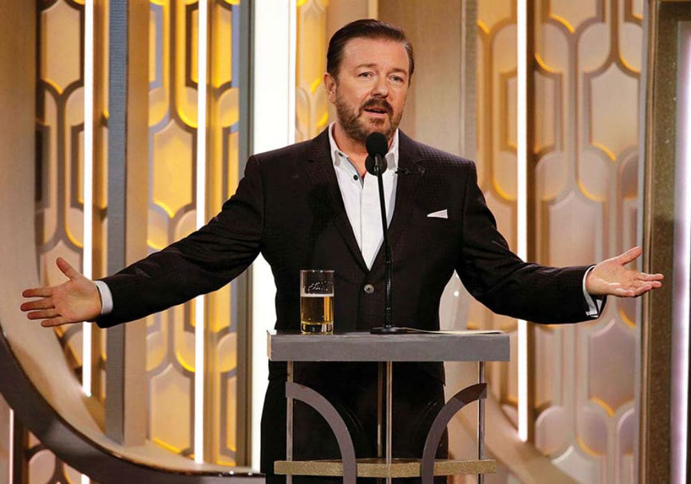 Ricky Gervais Dishes On Hosting The Golden Globes For The Fifth Time And Reveals The One Joke He Regrets