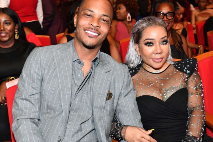 T.I. And Tiny Harris Match In Nipsey Blue Outfits And They Look Amazing At An Important Event