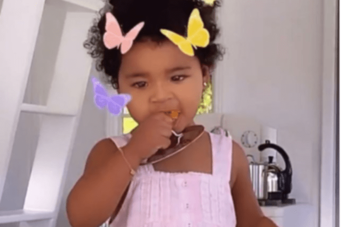 True Thompson Cooks Up A Storm In New Videos Khloe Kardashian Shared