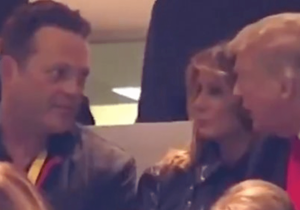 Vince Vaughn Faces Cancellation After He's Spotted Shaking Hands With President Trump