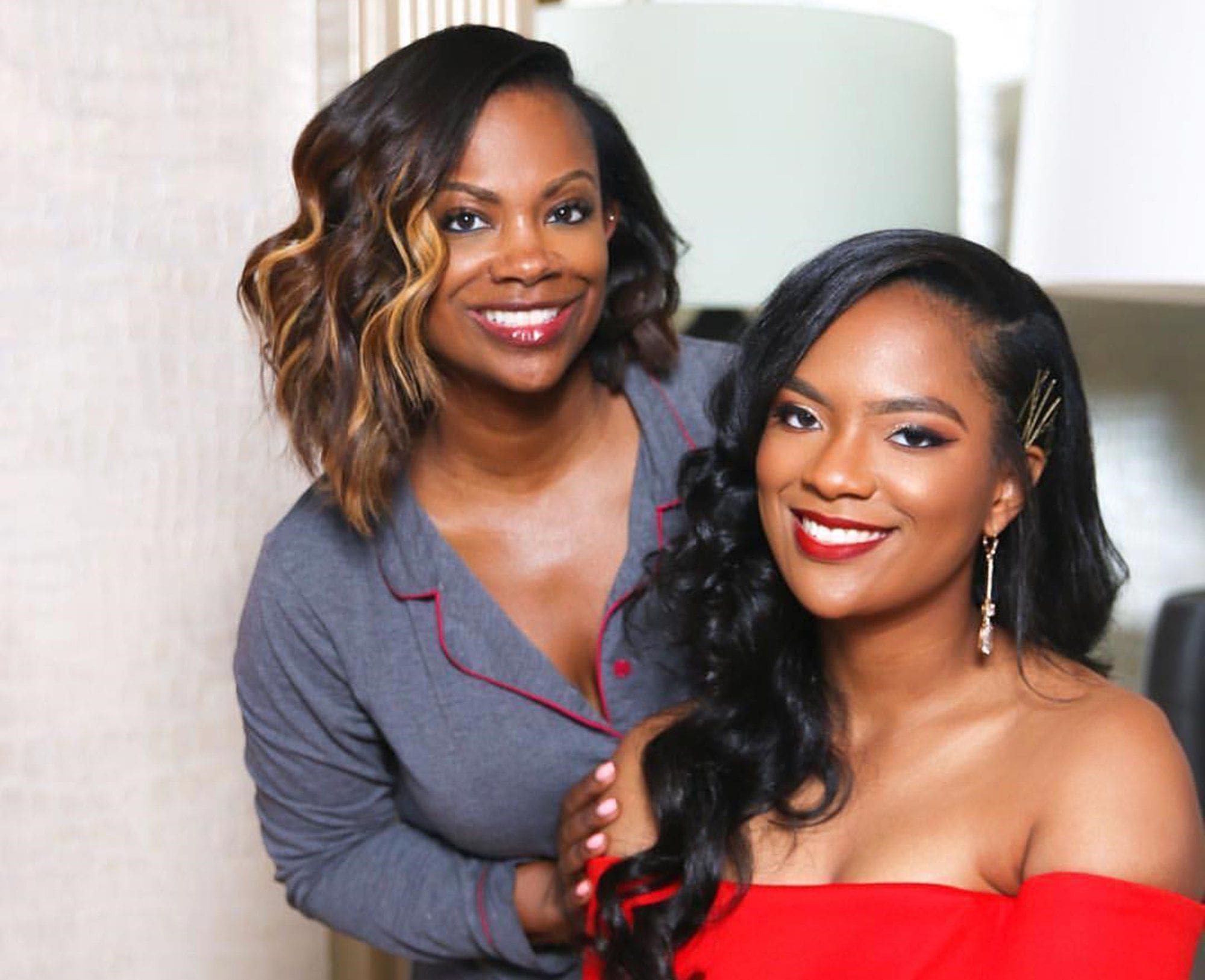 Kandi Burruss Shares A Throwback Pic Since She Was 8 Months Pregnant With Riley Burruss