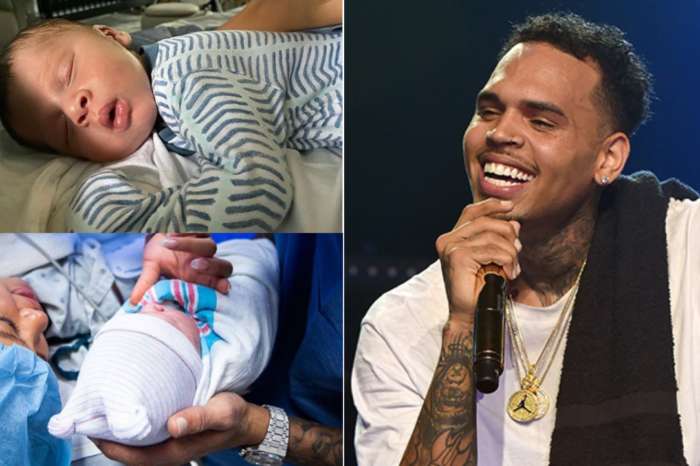 Chris Brown Posts Picture Of Baby Boy Aeko And Ammika Harris Having A Sweet Mother-Son Moment!