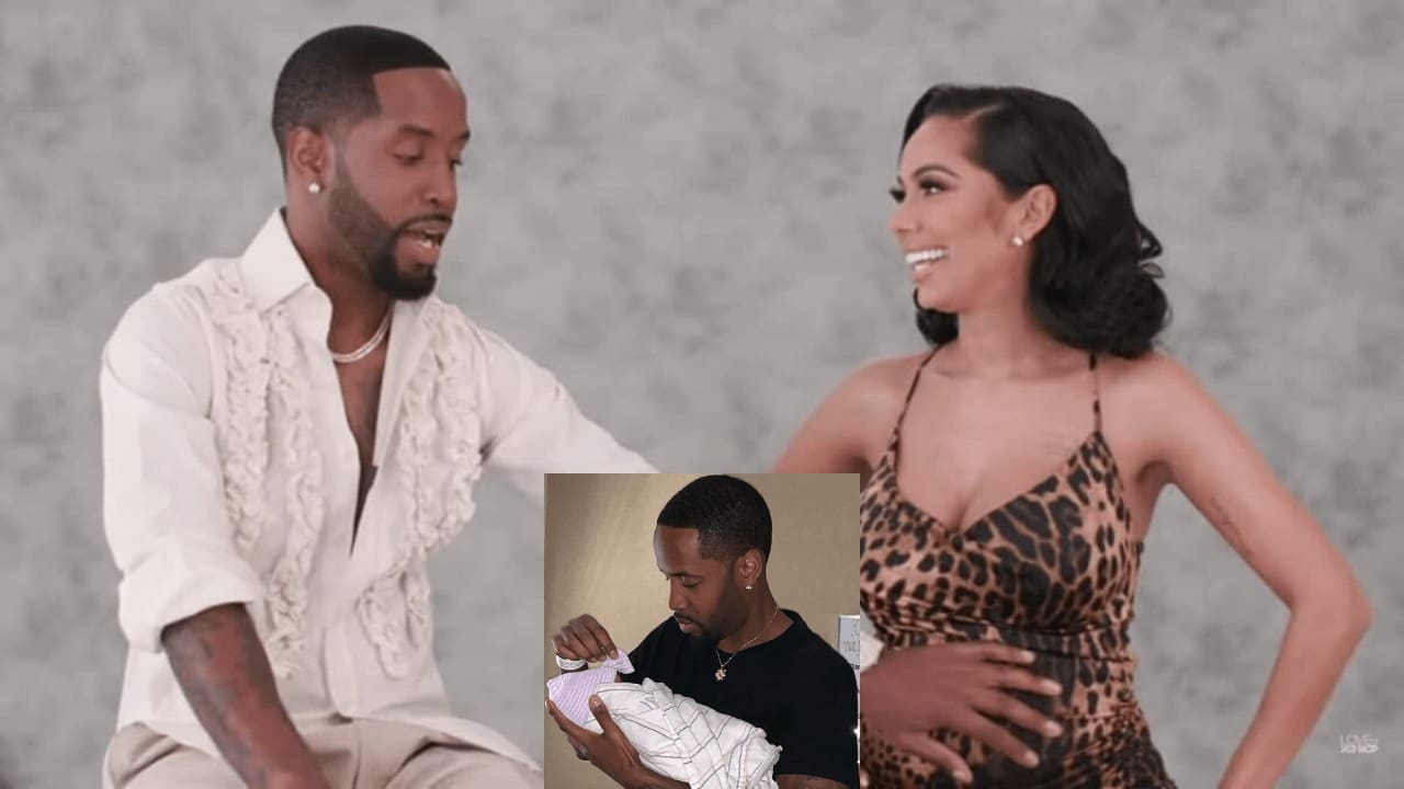 Safaree Is The Proudest Dad - Check Out How He Makes His Baby Girl Stop Crying