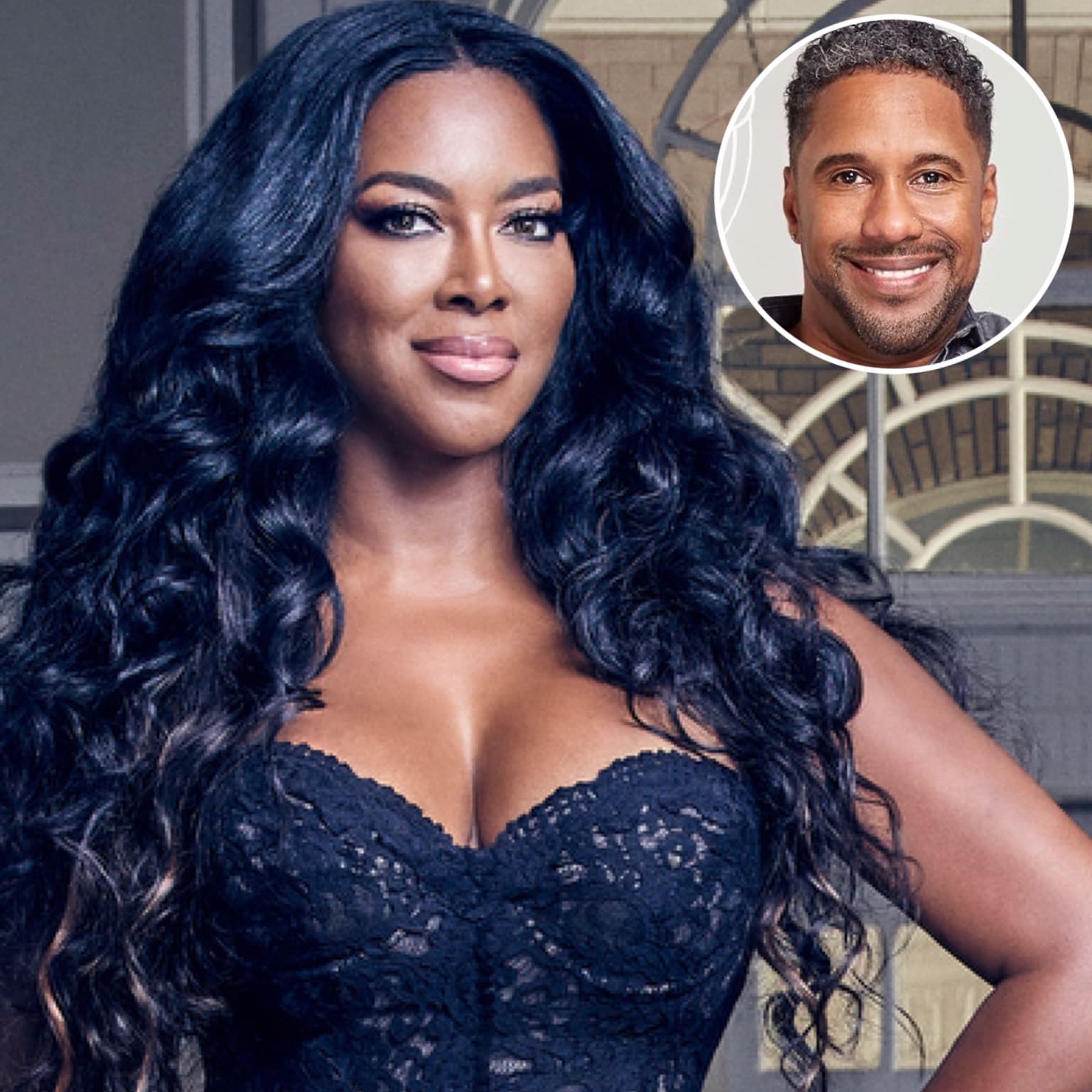 Kenya Moore Shares A Fairytale Video Featuring Marc Daly And Brooklyn Looking Out The Window: 'Snow In Atlanta! Anything Is Possible'