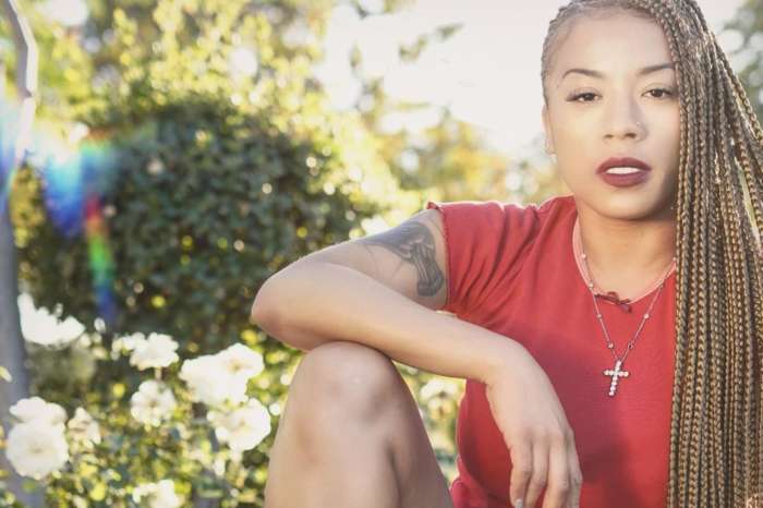 Keyshia Cole Stuns With Fuchsia Hair Color And Flaunts Her Flat Belly In New Photos Just Months After Giving Birth To Baby Tobias Hale