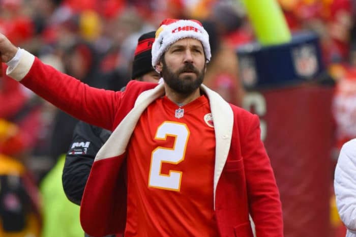 Paul Rudd Celebrates Kansas City Chiefs Super Bowl Win On The Field With Look-A-Like Son Jack