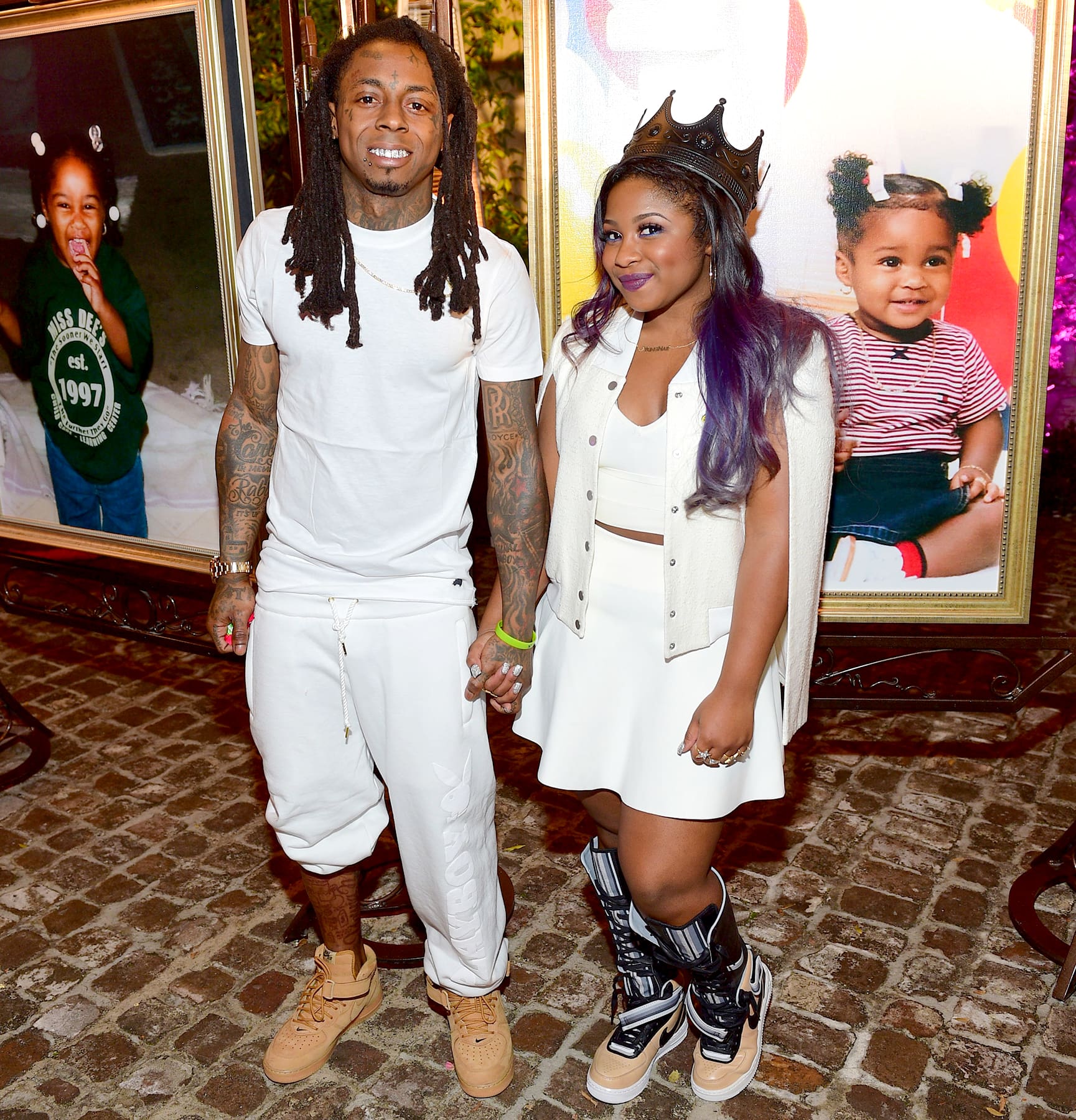 Reginae Carter Calls Her Dad Lil Wayne Her Twin See The Photo She Shared Celebrity Insider