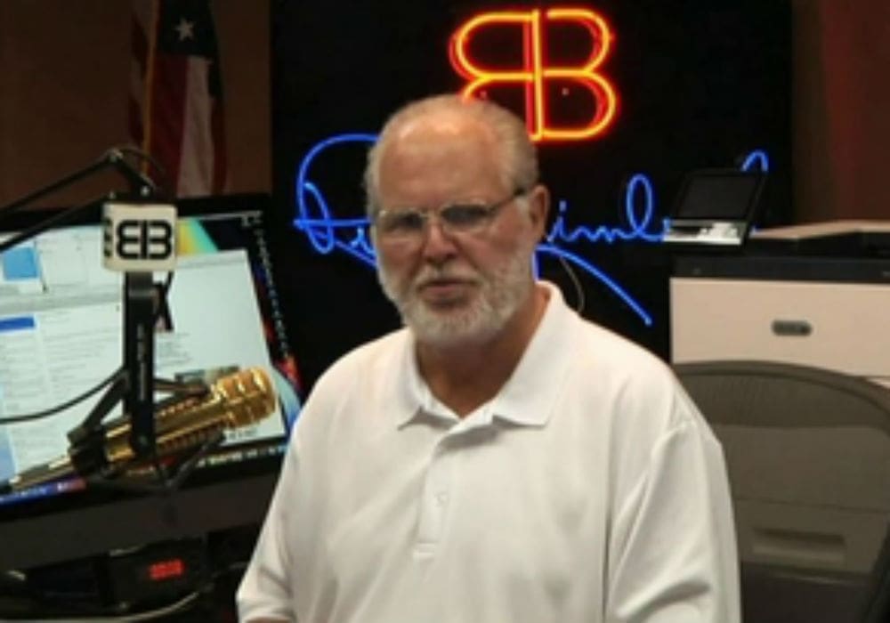 Rush Limbaugh Announces That He Has Advanced Lung Cancer & Takes Break From Radio Show