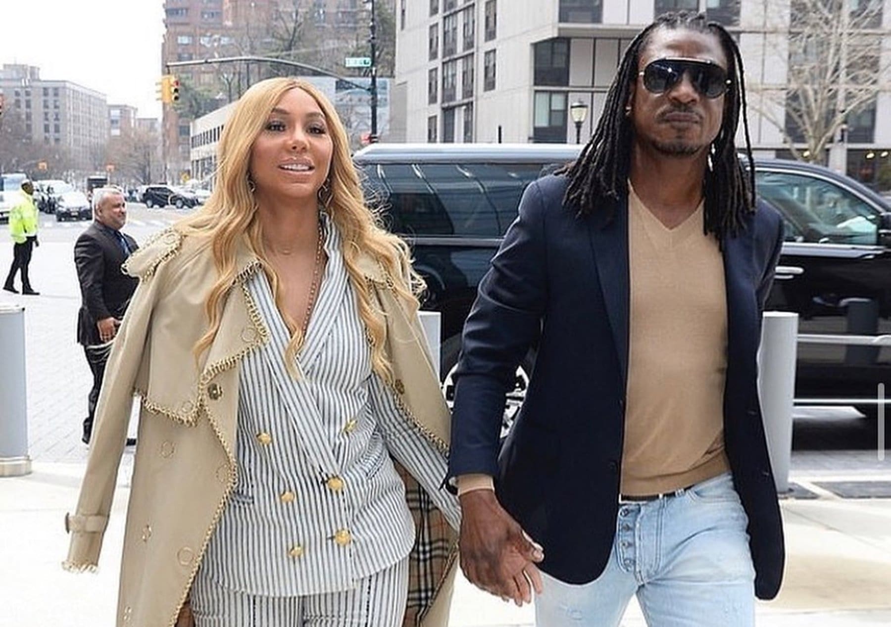 Tamar Braxton Calls David Adefeso Her 'Husband' And Fans Go Crazy With Excitement