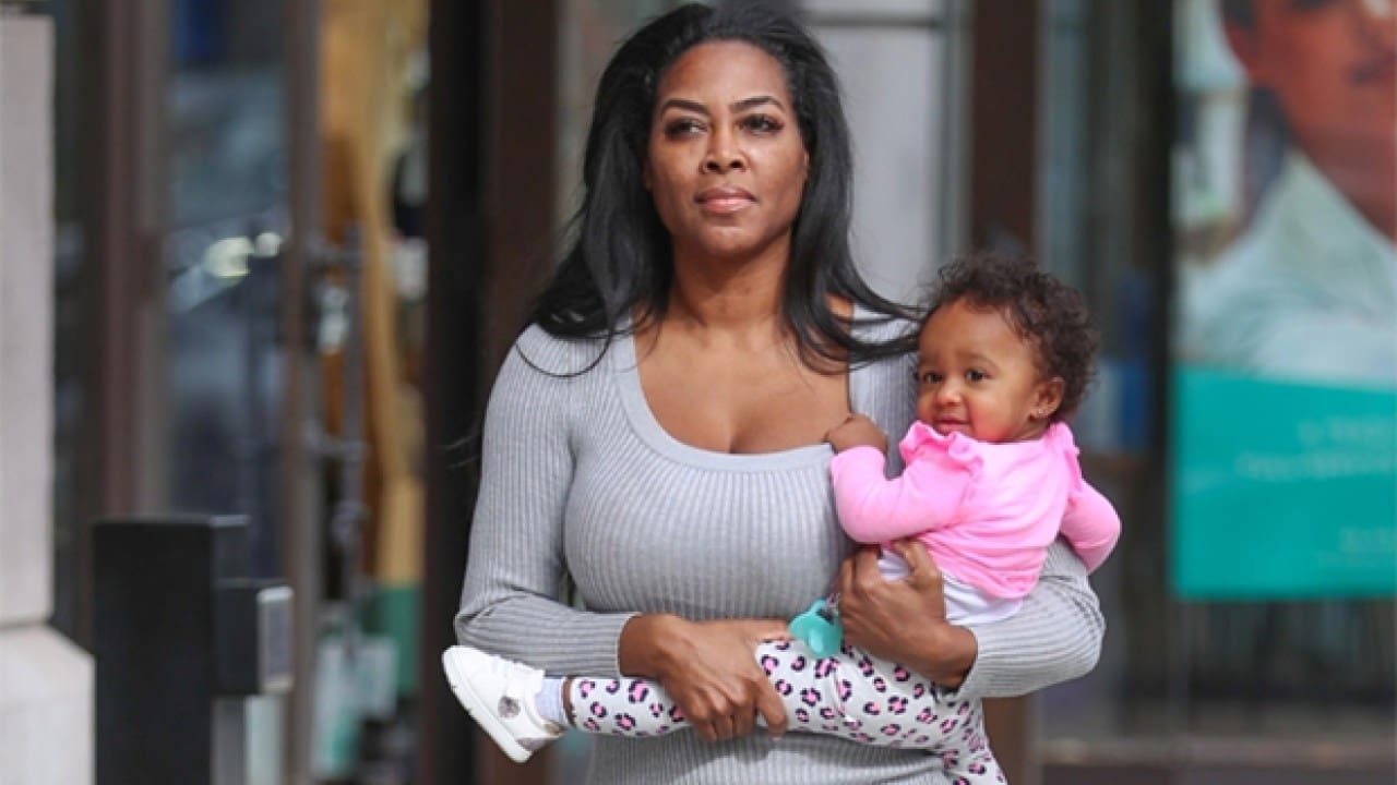 Kenya Moore's Baby Girl Brooklyn Daly Slays While Modeling Her New Louis Vuitton Bag