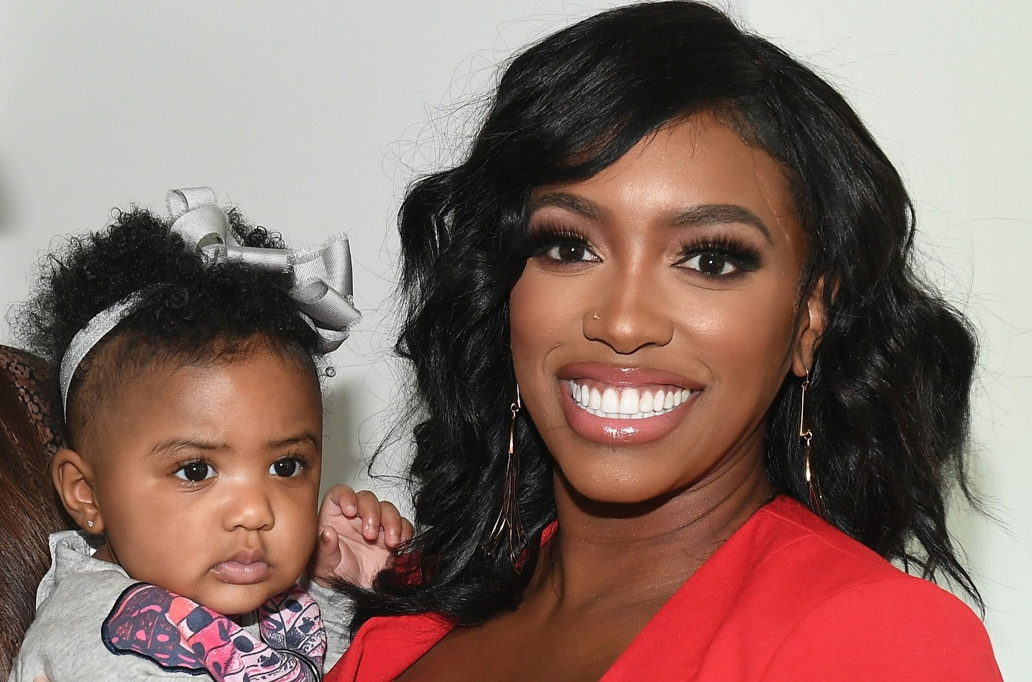 Porsha Williams' Daughter Looks Gorgeous With Her Monkey Toy - Check Out One Of Her Outfits For Valentine's Day