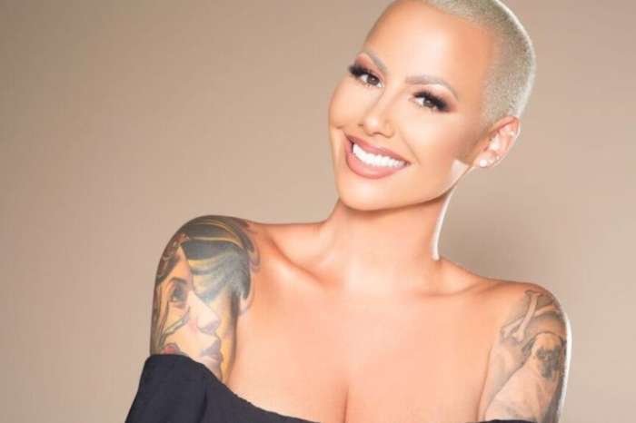 Amber Rose’s Controversial Forehead Tattoos Are Gone In New Clip And Fans Are Confused!