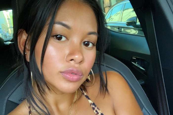 Chris Brown's Baby Mama, Ammika Harris, Puts Her Curves On Full Display In Leopard Bathing Suit -- Photos Sparked Questions About Her Having Plastic Surgery