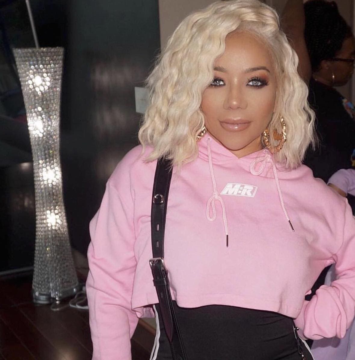 Tiny Harris Shows Fans The Family Jenga Tournament - See The Video