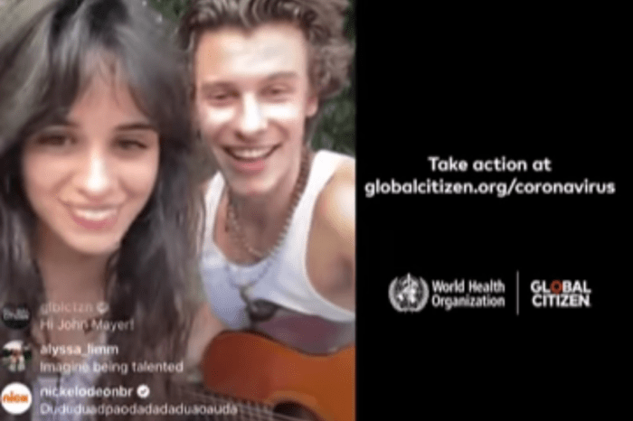 Watch Lovebirds Shawn Mendes And Camila Cabello Give No Contact Coronavirus Global Citizen Concert As They Self Isolate Together