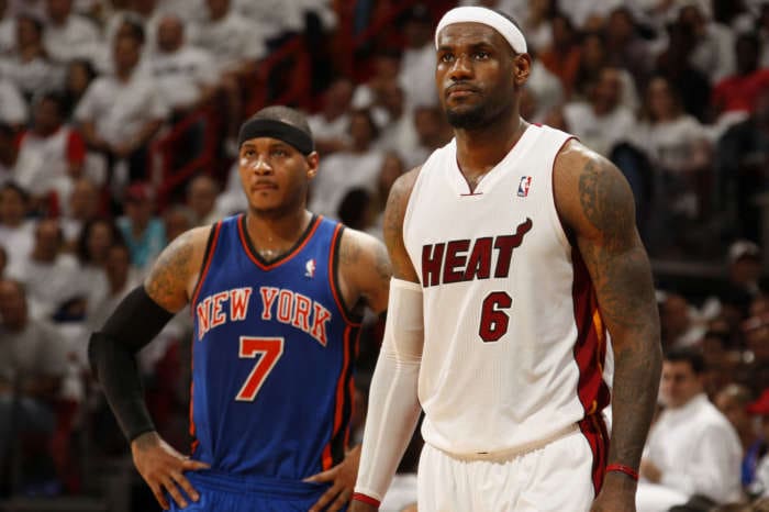 Carmelo Anthony Opens Up About That Time LeBron James Saved His Life!