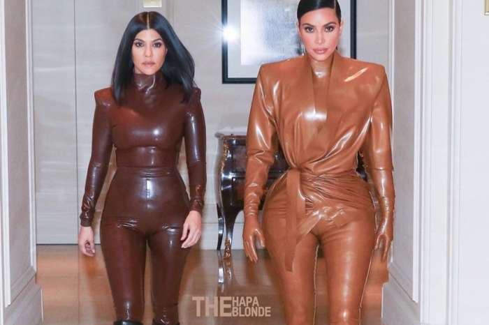 Kourtney And Kim Kardashian Wear Latex By Balmain At Paris Fashion Week — Not Everyone Likes The Looks