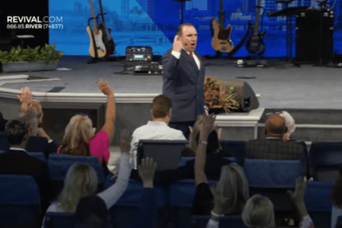Pastor Rodney Howard-Browne, Who Prayed For President Donald Trump, Defies Social Distancing Rules And Holds Packed Church Service