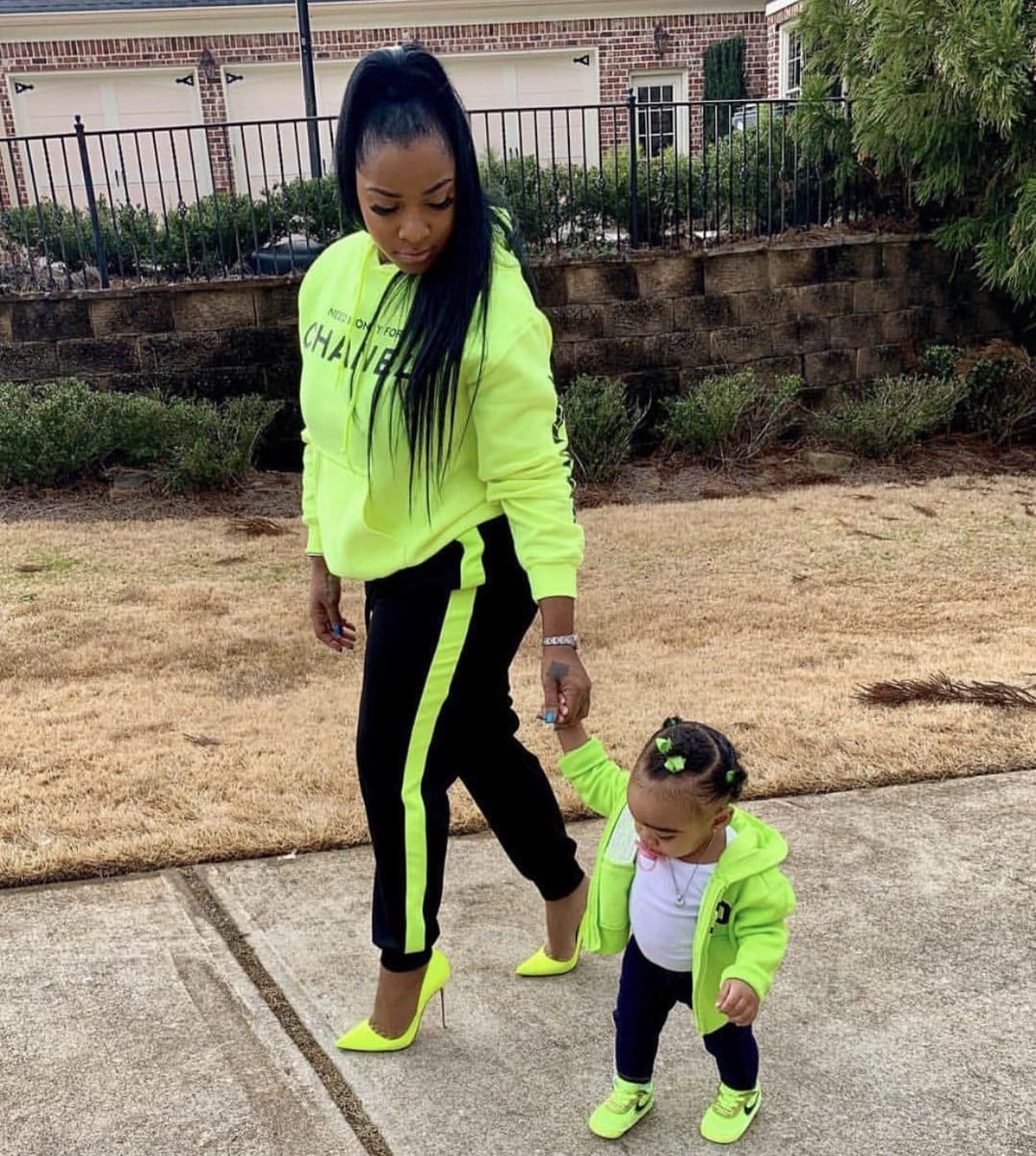 Toya Johnson's Photo Featuring Baby Reign Rushing Has Fans Emotional