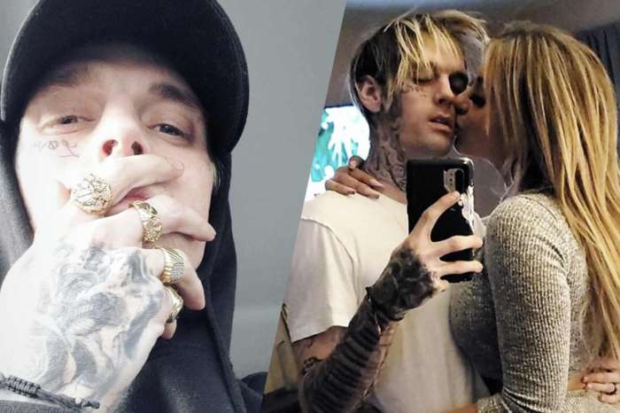 Aaron Carter Gets Forehead Tattoo Of His Girlfriend's Name - Check It Out!