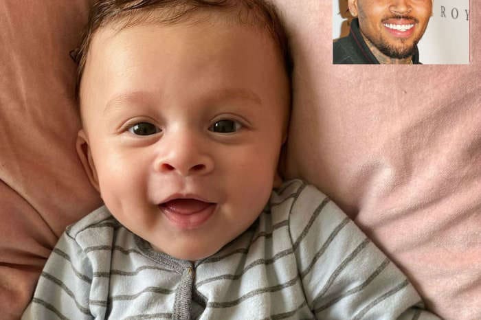 Chris Brown Posts Adorable Pic Of Baby Aeko 'Dreaming In Color' While He's Still Stuck In Europe With His Mom Amid The Coronavirus Pandemic