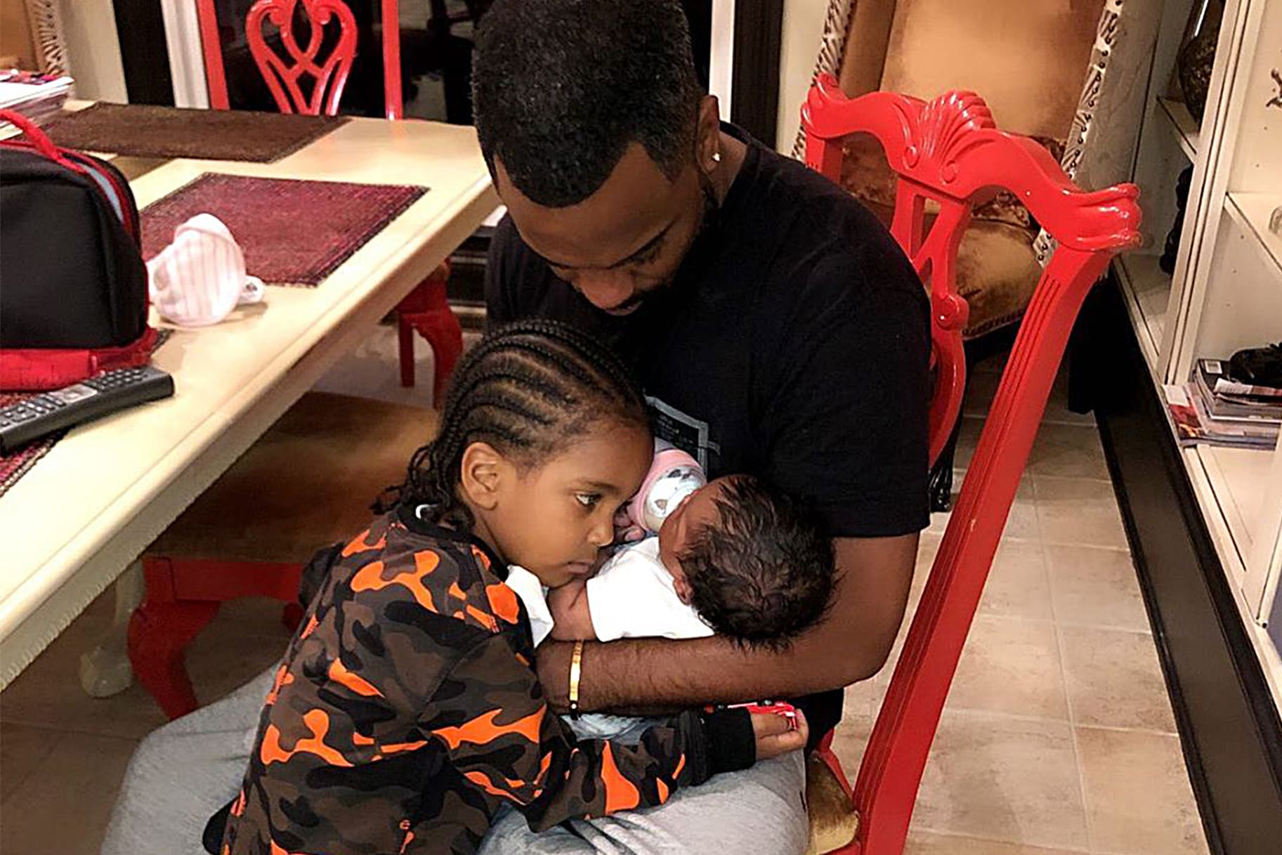 Kandi Burruss And Her Husband Todd Tucker Are Hanging Out At Home With Their Kids - See The Sweet Family Photo