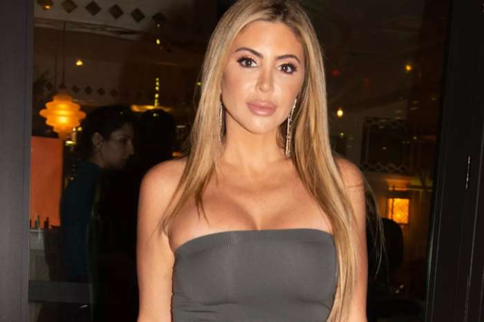 Larsa Pippen Stuns In Skintight Jumpsuit While Posing In Front Of A Red Ferrari 