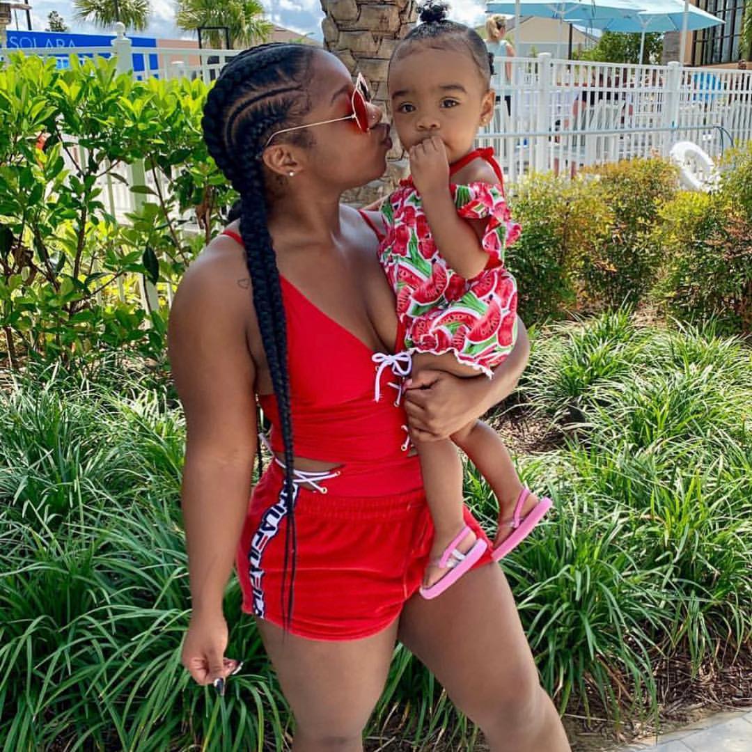 Toya Jonhson's Daugter, Reign Rushing Is A Young Lady Already - Check Out Her Latest Photos