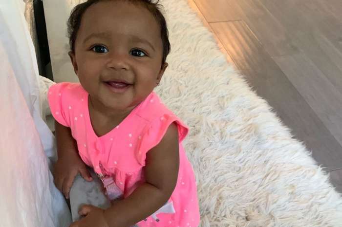 Kenya Moore's Baby Girl, Brooklyn Daly, Takes Her Mini Toilet For A Test Run