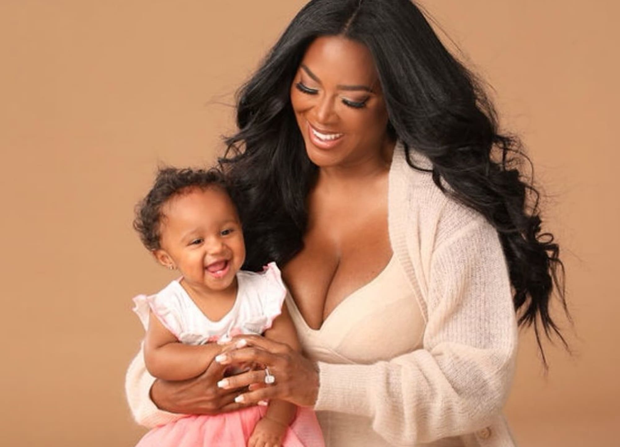 Kenya Moore Photo Of Her Precocious Baby Girl, Brooklyn Daly, Makes Fans Day